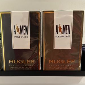 MUGLER PUR HAVANE & MUGLER PUR MALT - NEW - MEN PERFUME - BRAND NEW - 100ml EACH